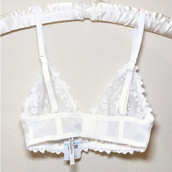 Free People Veronica Underwire Bra White 32C - Picture 6 of 12